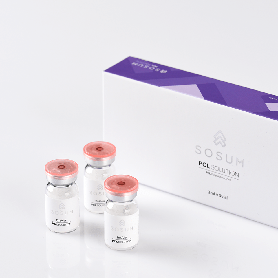 Sosum PCL Solution, an advanced bioresorbable polymer for aesthetic enhancement, offered by Official Sosum Distributors UAE