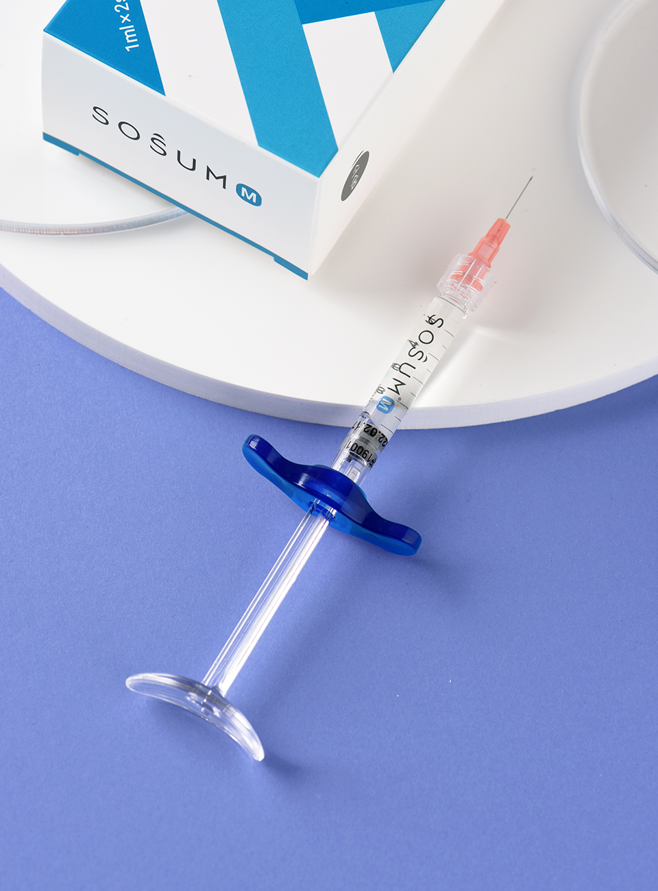 Sosum Dermal Filler M for moderate wrinkle treatment and facial reshaping, offered by Official Sosum Distributors UAE
