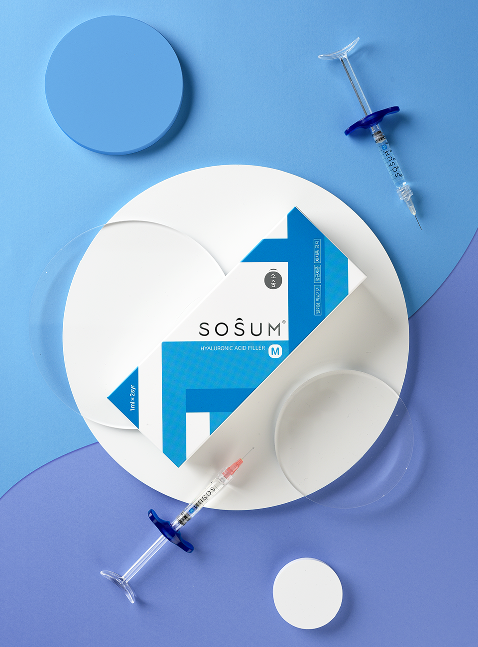 Sosum Dermal Filler M for moderate wrinkle treatment and facial reshaping, offered by Official Sosum Distributors UAE