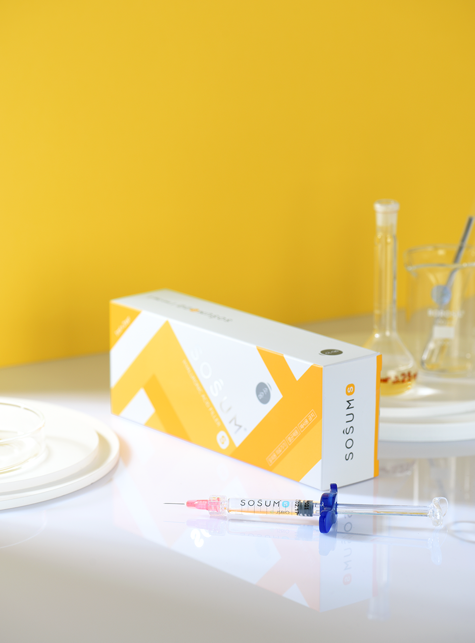 Sosum Dermal Filler S for tackling shallow wrinkles and fine lines, enhancing natural beauty, available at Official Sosum Distributors UAE